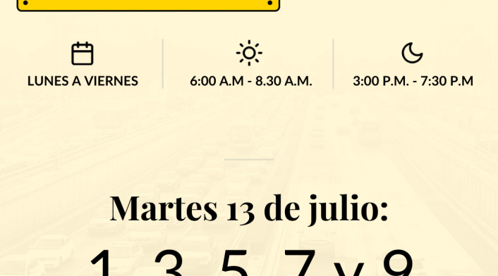 pico y placa hoy bogota martes 13 de julio pico y placa hoy bogota martes 13 de julio
