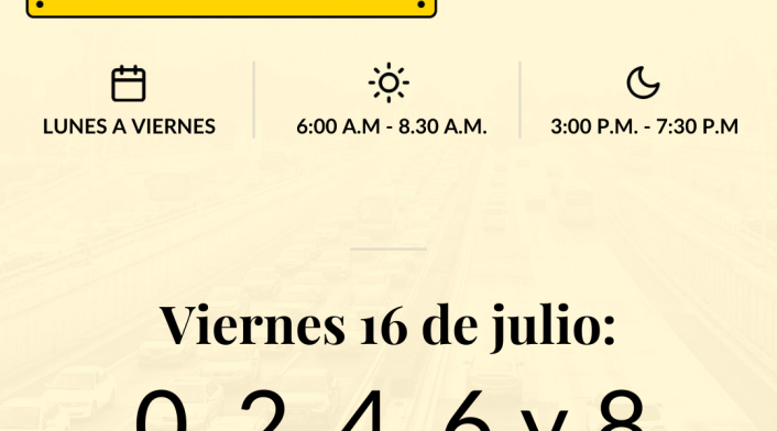 pico y placa HOY bogota viernes 16 de julio pico y placa HOY bogota viernes 16 de julio