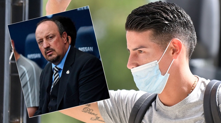 James Rodríguez noticias hoy, Everton, Rafa Benítez, Premier League