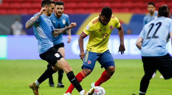 Selección Colombia vs Uruguay en Copa América 2021 Selección Colombia vs Uruguay en Copa América 2021