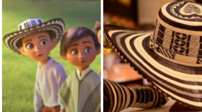 Sombrero vueltiao en 'Encanto'