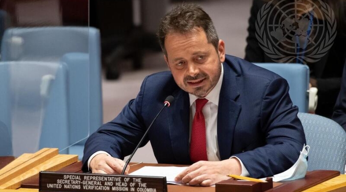 Carlos Ruiz Massieu, jefe de Misión de la ONU en Colombia