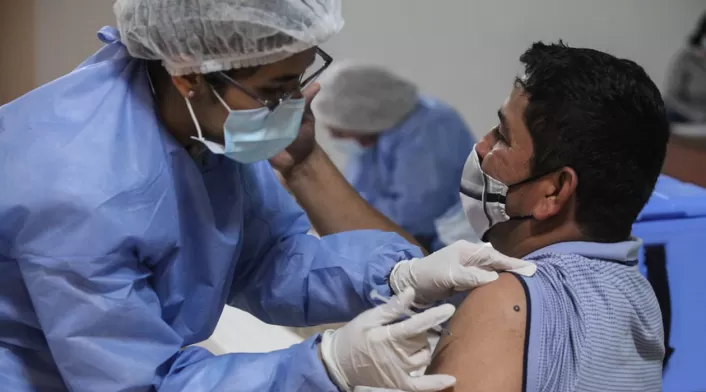 Vacunación contra covid-19 en Bogotá