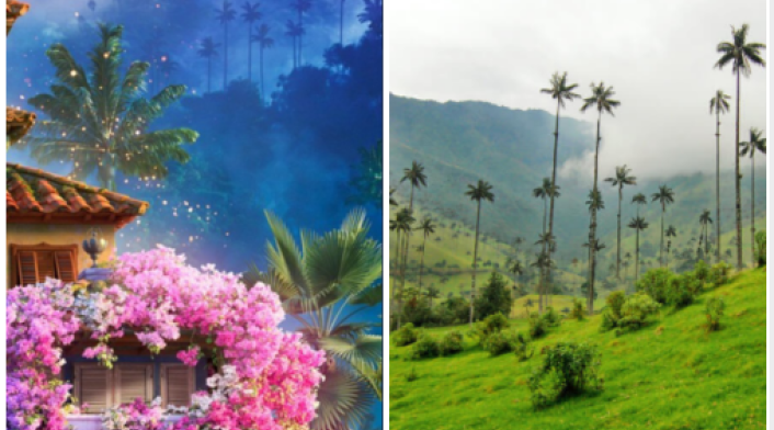 Valle del Cocora en 'Encanto'