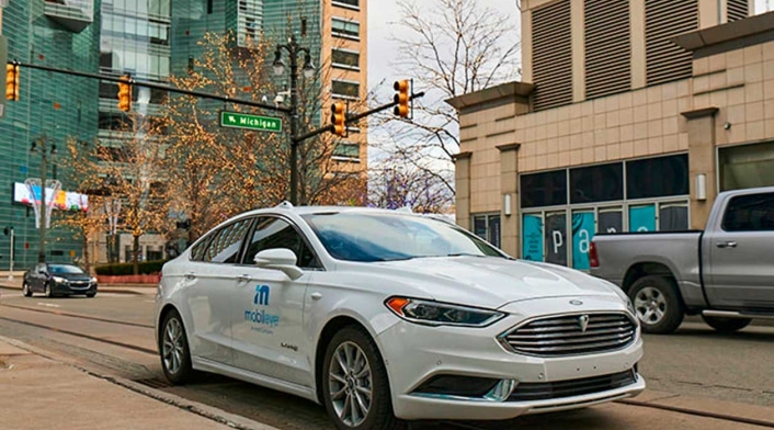 Automóvil autónomo de Mobileye