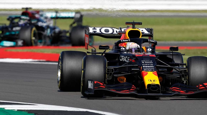 Max Verstappen en Gran premio de Silverstone Max Verstappen
