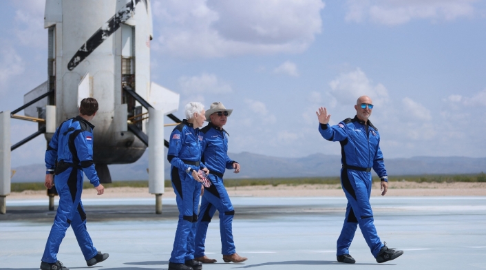 Viaje de Jeff Bezos al espacio