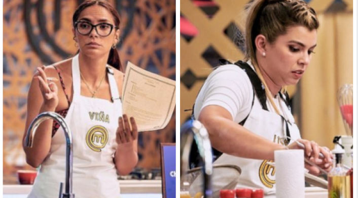 Viña Machado y Liss Pereira en MasterChef