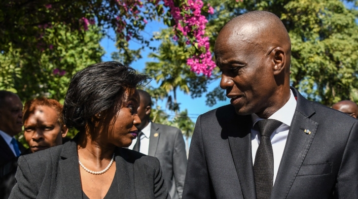 Martine Moise, primera dama de Haití