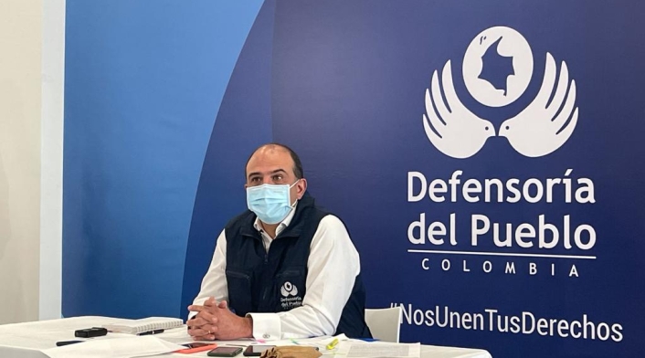 El defensor del Pueblo, Carlos Camargo Assis señaló que el desplazamiento se incrementó en un 256% este año