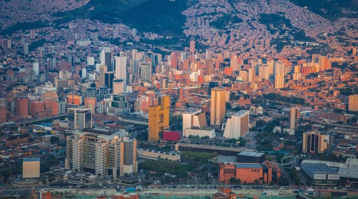 Referencia construcciones en Medellín.