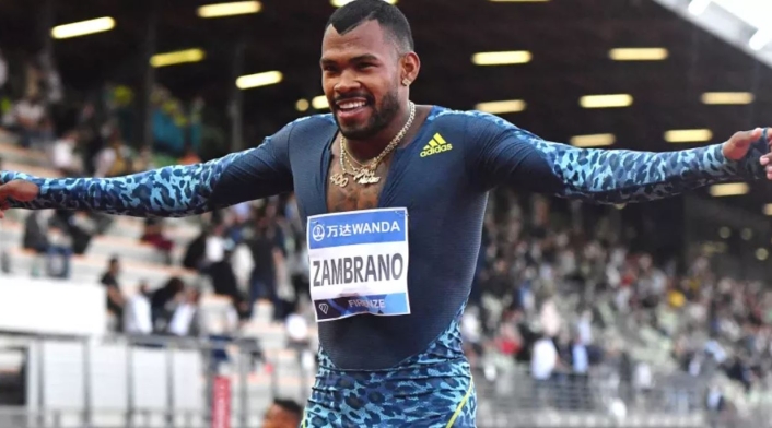 Anthony Zambrano, atleta colombiano