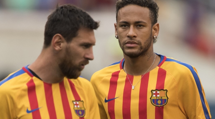 Messi y Neymar Messi y Neymar