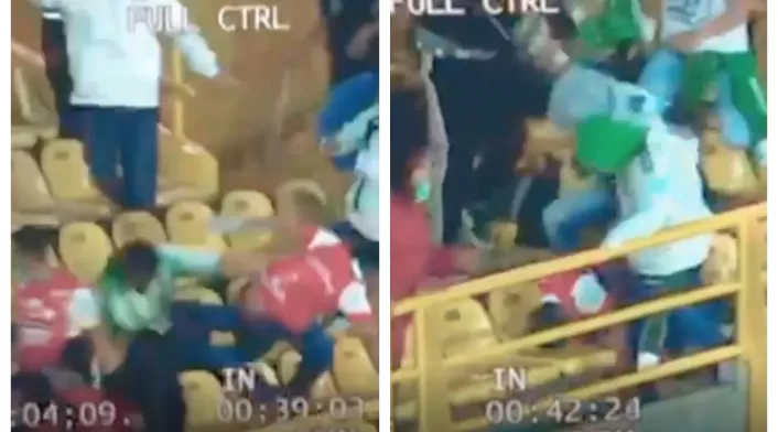 Agresión a hincha de Santa Fe