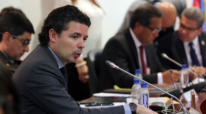 Aníbal Fernández de Soto, secretario de Seguridad de Bogotá