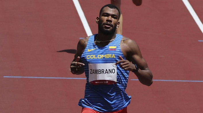 Anthony Zambrano, atleta colombiano