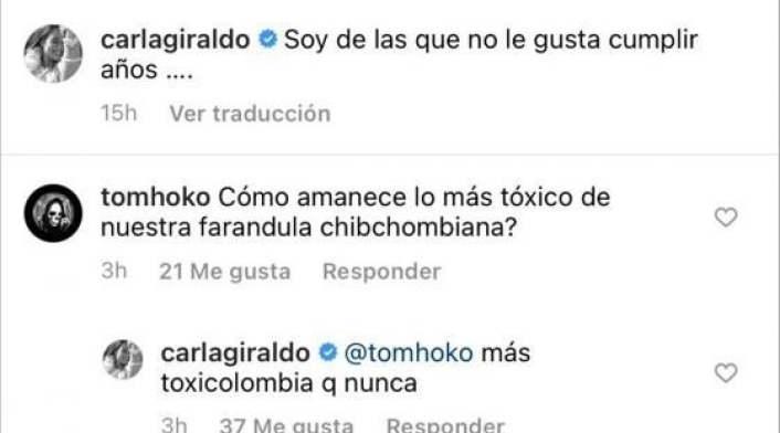 carla giraldo calificada de tóxica carla giraldo calificada de tóxica