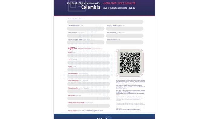Certificado anticovid