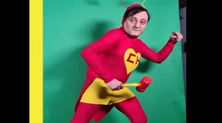 Chapulín, interpretado por Lalo España Chapulín, interpretado por Lalo España