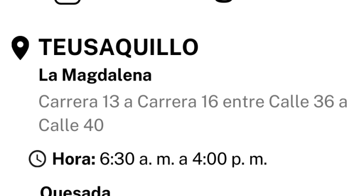 Cortes de luz en Bogotá 4 de agosto