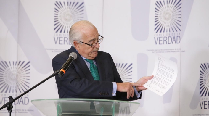 strana Arango en la Comisión de la Verdad