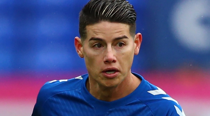James rodríguez, Everton, Premier League 2021
