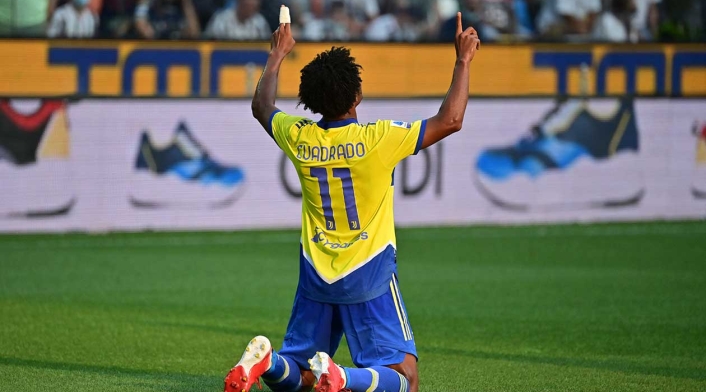 Juan Guillermo Cuadrado Juan Guillermo Cuadrado con la Juventus