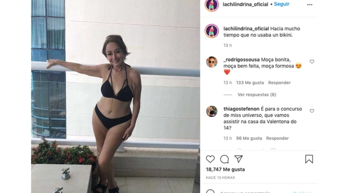 María Antonieta de las Nieves en Bikini