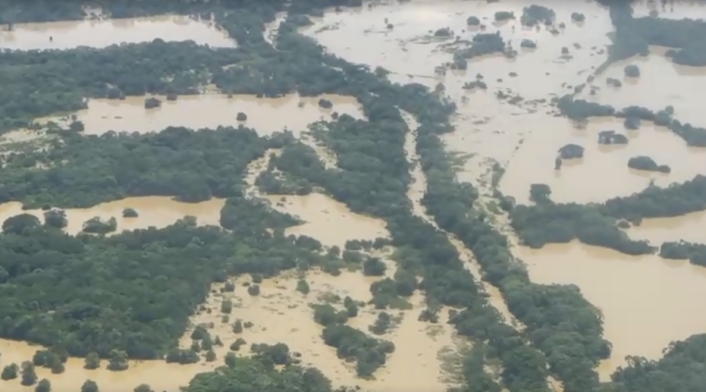 La Mojana, en el corregimiento Cara de Gato (departamento del Sucre).