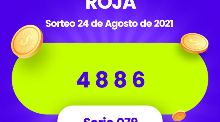 Lotería Cruz Roja 24 de agosto