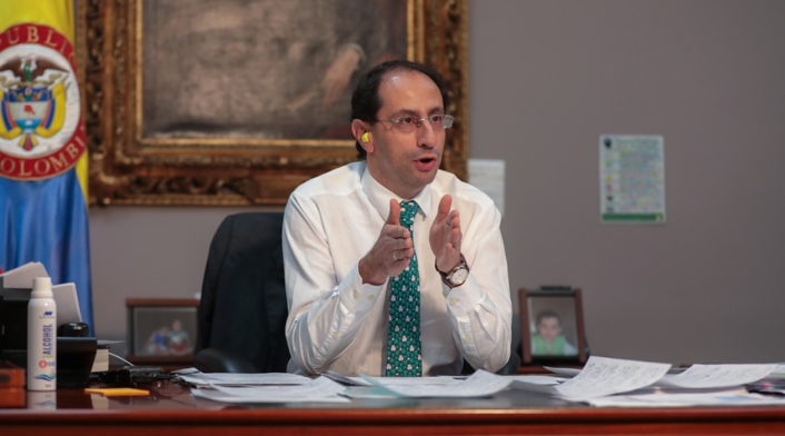 Ministro de Hacienda, José Manuel Restrepo