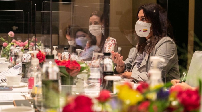 María Juliana Ruiz en Corea del Sur