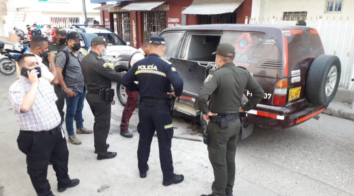 Iban para el Centro Comercial San Fernando a asistir los cajeros