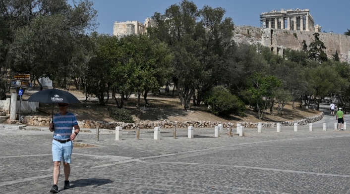 Ola de calor en Grecia