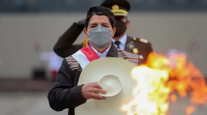 Pedro Castillo, nuevo presidente de Perú