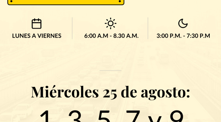 pico y placa hoy bogota miércoles 25 de agosto pico y placa hoy bogota miércoles 25 de agosto