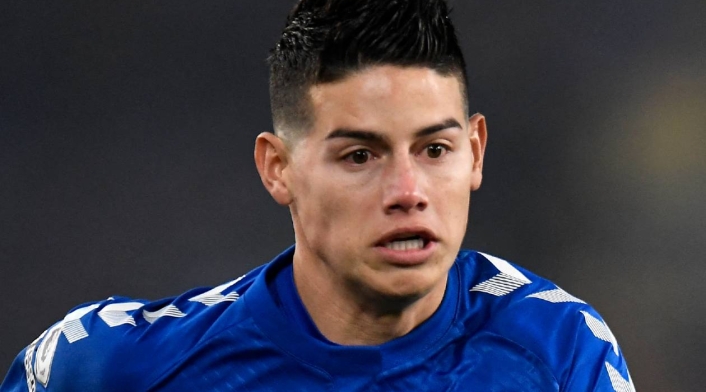 James Rodríguez, Everton, Premier League