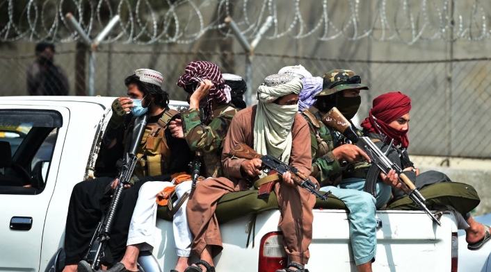 Talibanes en Kabul Talibanes en Kabul