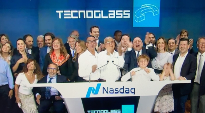 Tecnoglass toca la campana del Nasdaq en la apertura de la Bolsa de NY Tecnoglass toca la campana del Nasdaq en la apertura de la Bolsa de NY
