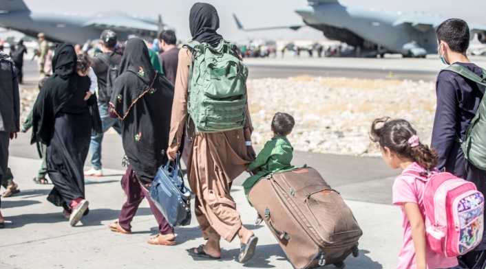 Evacuaciones del aeropuerto de Kabul