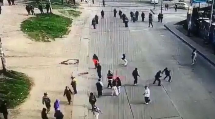 Enfrentamientos entre manifestantes y autoridades en Usme Enfrentamientos en Usme