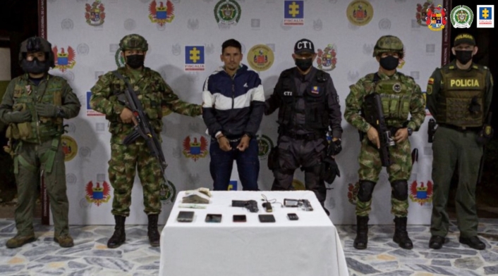ExFarc extorsionista capturado