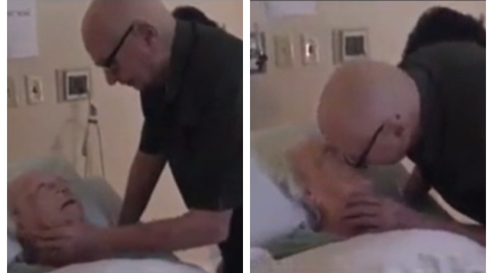 Abuelos se despiden - Tiktok