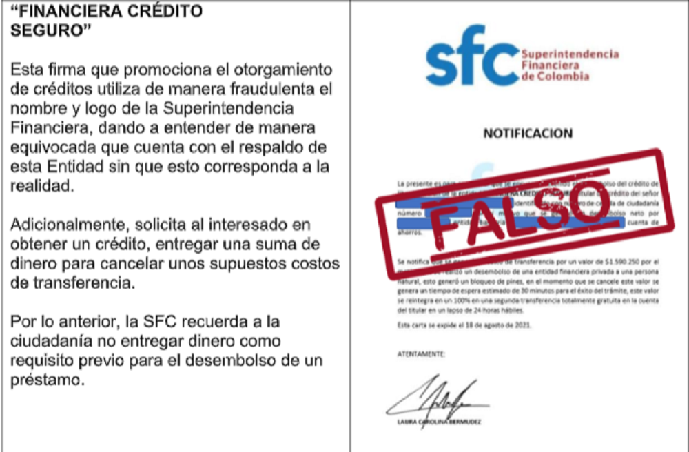 Alertan por falsos prestamistas