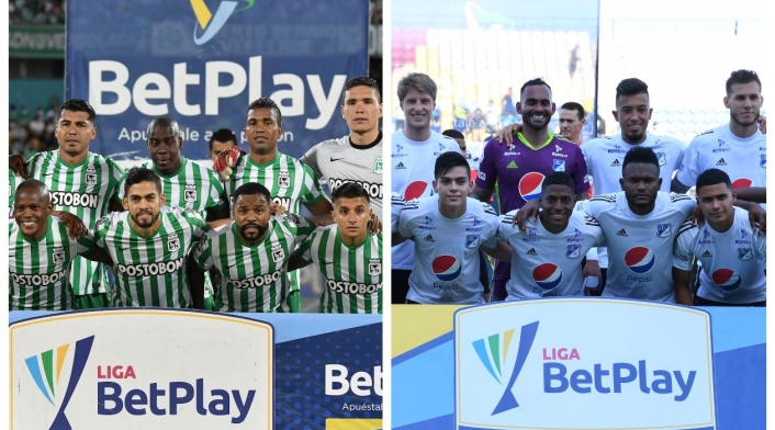 Atlético Nacional y Millonarios 2021-II