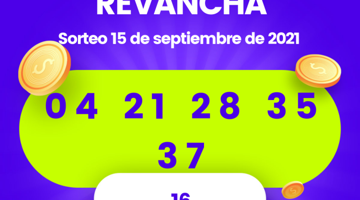 Baloto Revancha hoy resultado miércoles 15 de septiembre