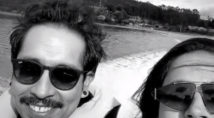 Carla Giraldo y Frank Martínez