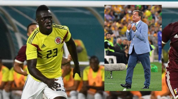 Davinson Sánchez y Jorge Luis Pinto Davinson Sánchez y Jorge Luis Pinto