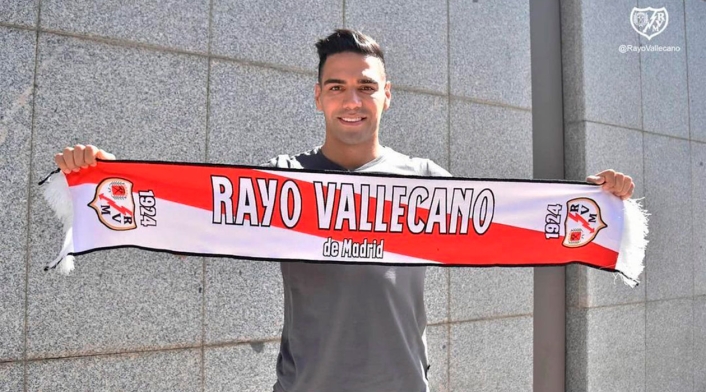 Radamel Falcao en el Rayo Vallecano Radamel Falcao en el Rayo Vallecano