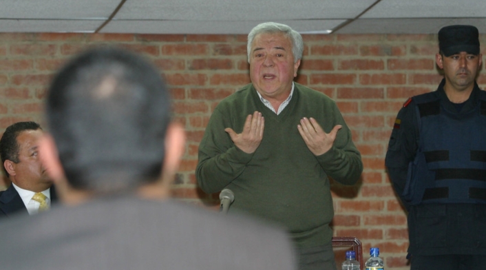 Gilberto Rodríguez Orejuela, capo del Cartel de Cali. Gilberto Rodríguez Orejuela, capo del Cartel de Cali.